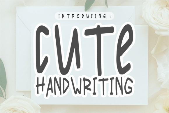 A Playful Handwritten Font That Sells Your Craft