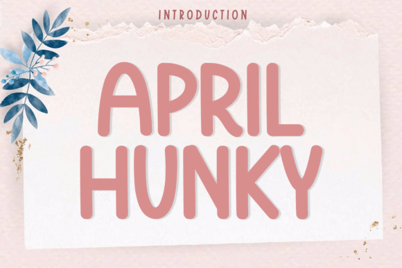 April Hunky: A Crisp Script Font for Campaign Creatives