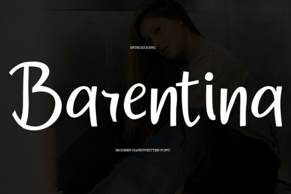 Barentina: A Refined Script Font for Modern Campaign Design