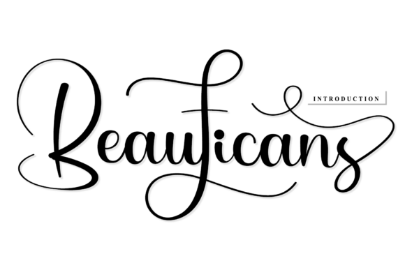Beauticans: A Rhythmic Script Font with Warm Organic Charm