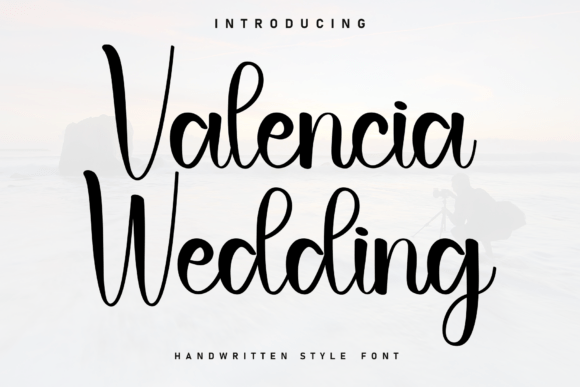 Elevating Digital Brand Identity with the Valencia Wedding Typeface