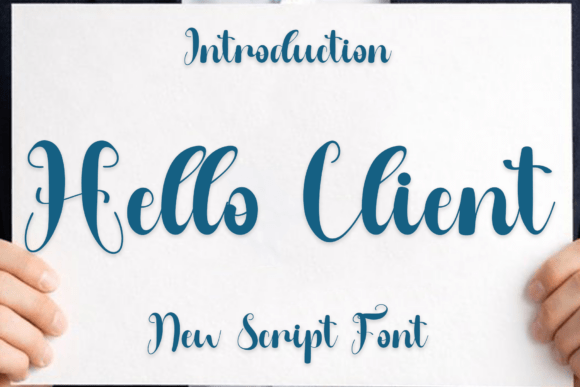 Hello Client Font: My Unexpected Branding Ally