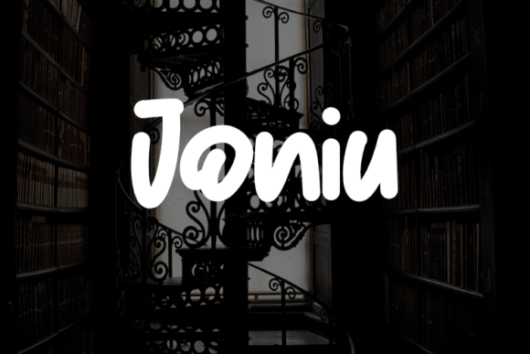 Joniu: A Modern Typeface for Elegant Editorial Design