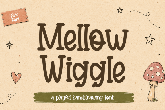 Mellow Wiggle: The Playful Handwritten Font for Standout Marketing