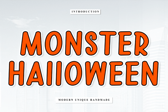 Monster Halloween: A Script Font That Elevates Campaign Visuals