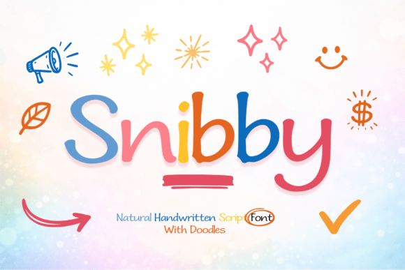 Reviewing Snibby: A Zesty Handwritten Font for Brand Personality