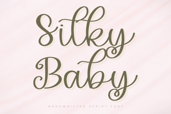 Silky Baby: A Soft Script Font with Graceful Charm