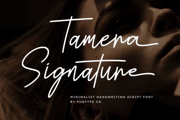 Tamera Signature: A Handwriting Font That Makes Small Brands Look Polished