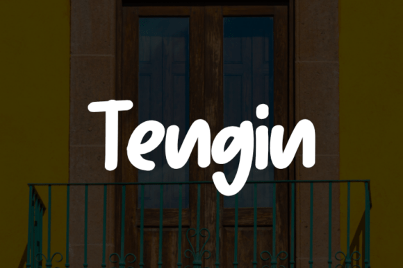 Tengin: A Designer's Honest Take on This Script Font