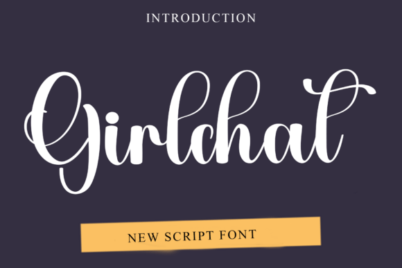 Testing Girlchat: A Warm, Friendly Font for Handmade Labels & Shops