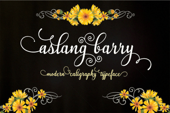Using Aslang Barry: A Designer’s Experience with a Modern Calligraphy Font