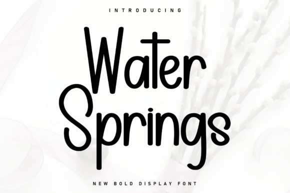 Water Springs Font: A Designer’s Honest Take on This Marker-Style Typeface