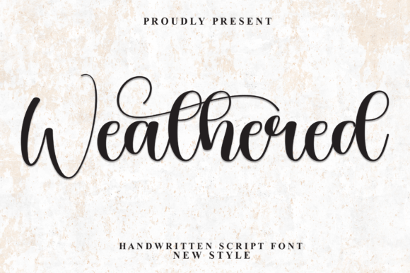 Weathered Font: A Cozy Script for Business Branding