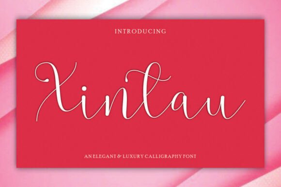 Xintau: A Handwritten Font That Makes Handmade Products Feel Personal